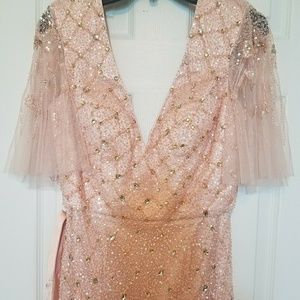 Details Rhinestones Dress